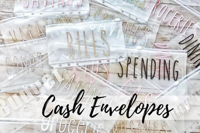 Personalized Zipper Cash Envelope