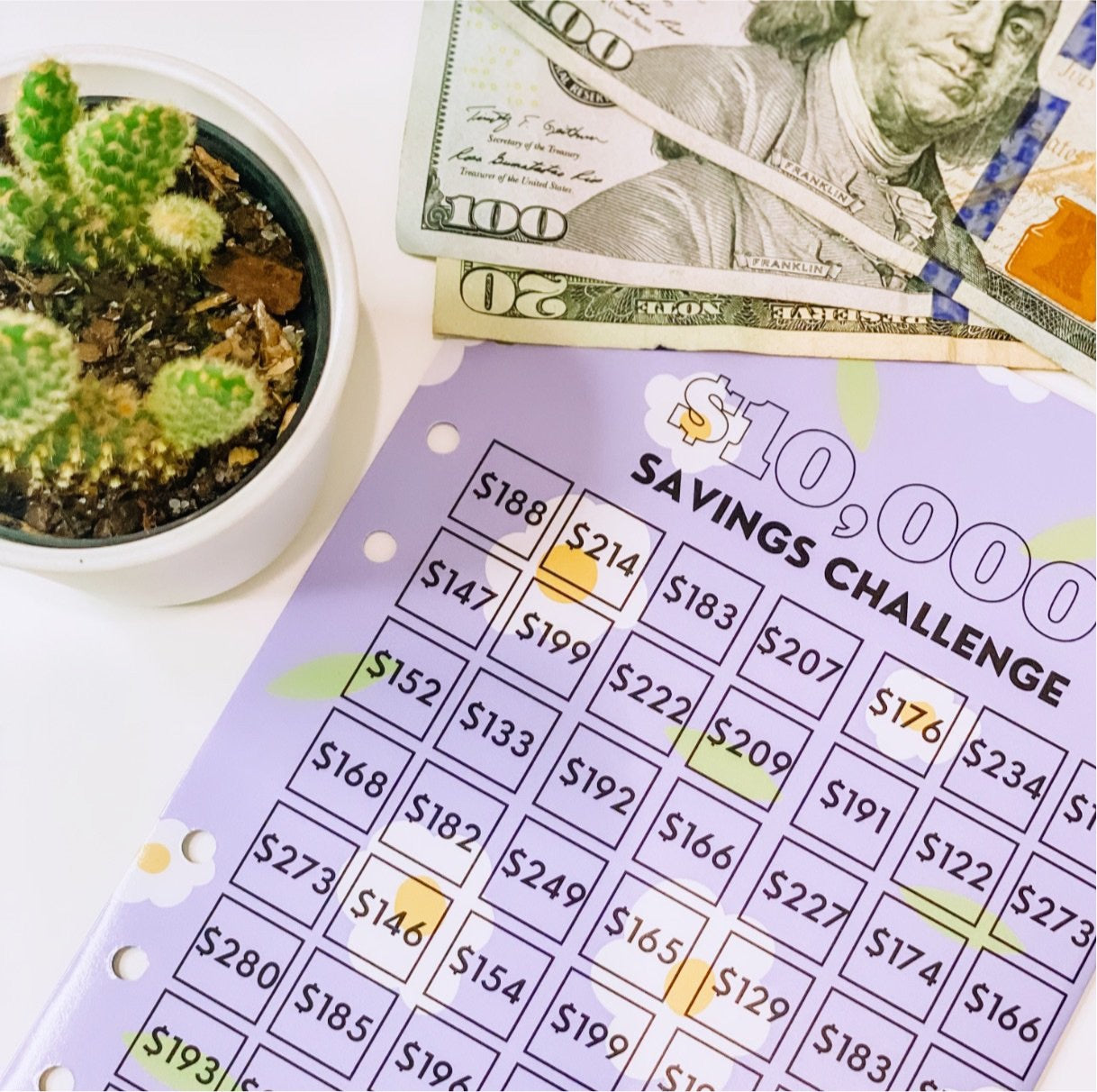 10k Savings Challenge Envelope